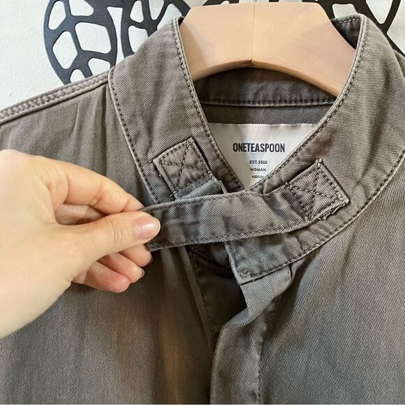 One Teaspoon Starship Jumpsuit in Dark Khaki M NWOT - Picture 7 of 15
